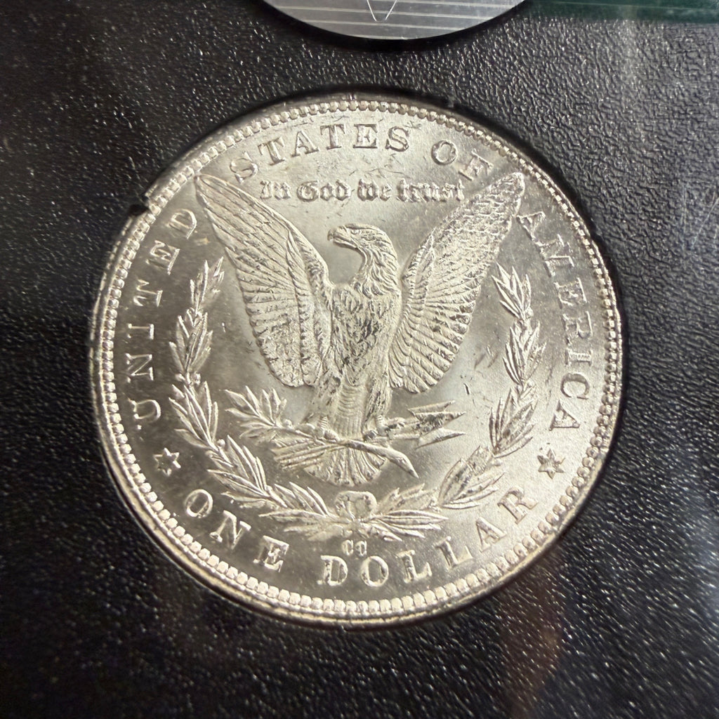 1881-CC Morgan NGC MS65 CAC Approved Grn Grade GSA Carson City