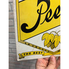 RARE Vintage Peerless Beer LaCrosse Wisconsin Advertising Sign Cardboard Wis WI