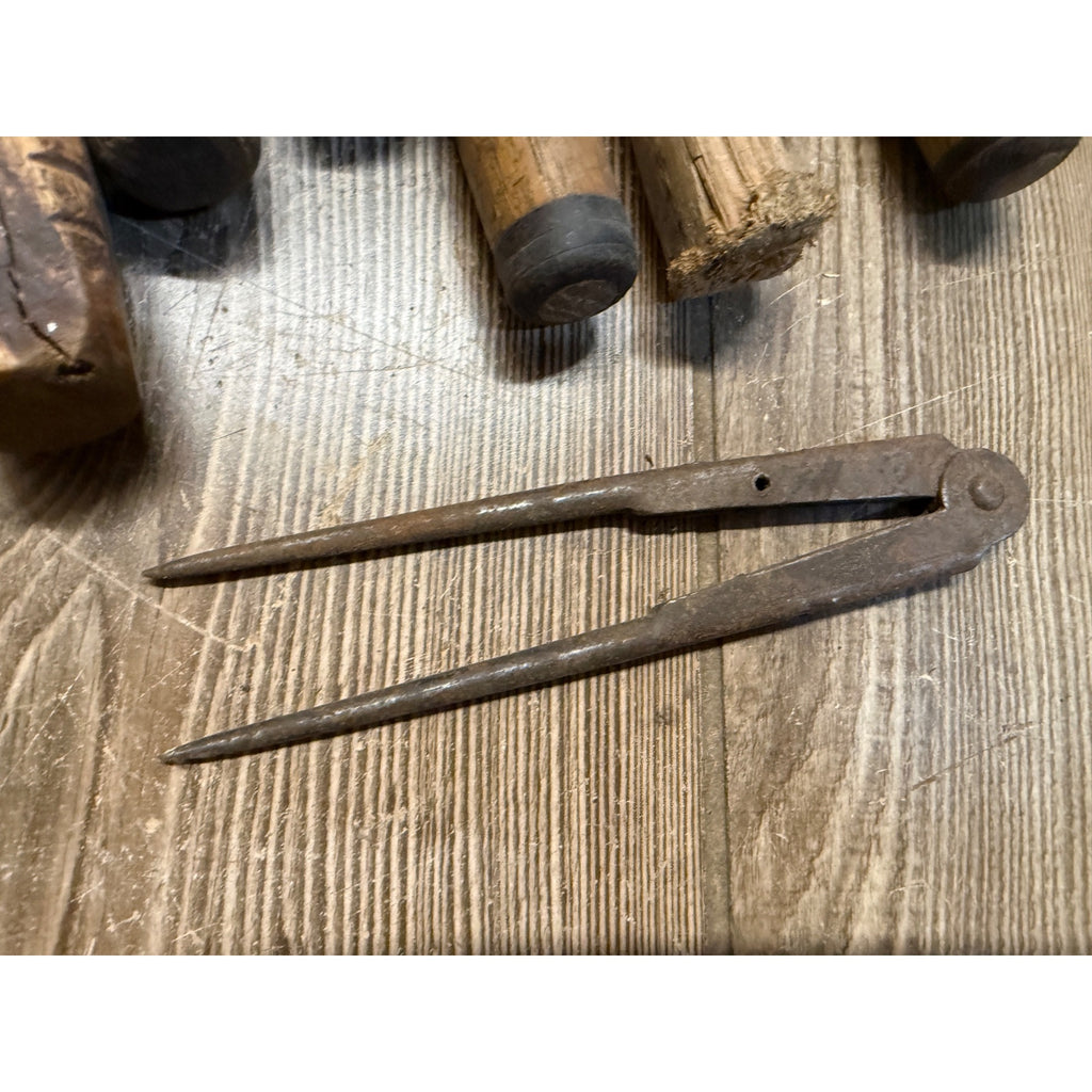 Antique Tool Lot Saws Screwdrivers Hand Drills Hammer Wrenches
