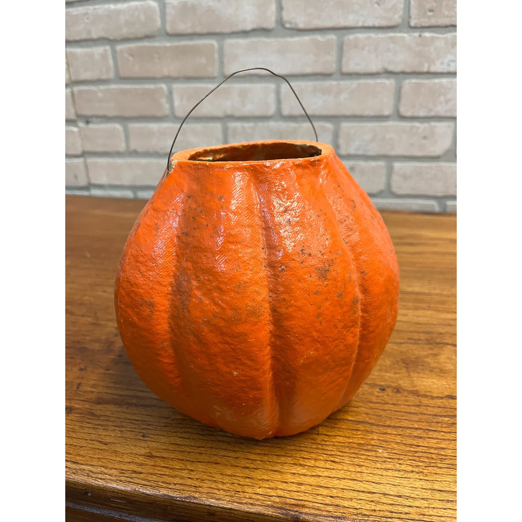 Vintage Halloween Jack o' Lantern Pulp Paper Mache JOL Choir Boy LARGE 8"