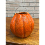 Vintage Halloween Jack o' Lantern Pulp Paper Mache JOL Choir Boy LARGE 8"