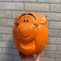 Vintage Plastic Blow Mold Tigger Halloween Candy Bucket Winnie The Pooh Disney