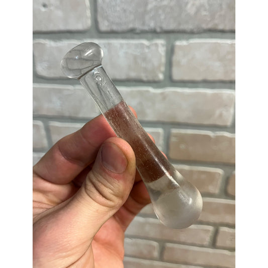 Vintage Replacement Pestle Glass 4" Mortar Apothecary Pharmaceutical Medical #2
