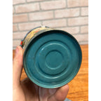 Vintage Ohio Art Tin Litho Child's Sand Toy Pail #128 Seahorse 4.25" T