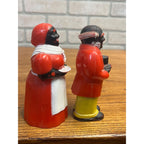 Vintage Aunt Jemima & Uncle Moses Plastic Salt & Pepper Shakers
