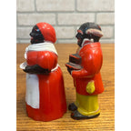Vintage Aunt Jemima & Uncle Moses Plastic Salt & Pepper Shakers