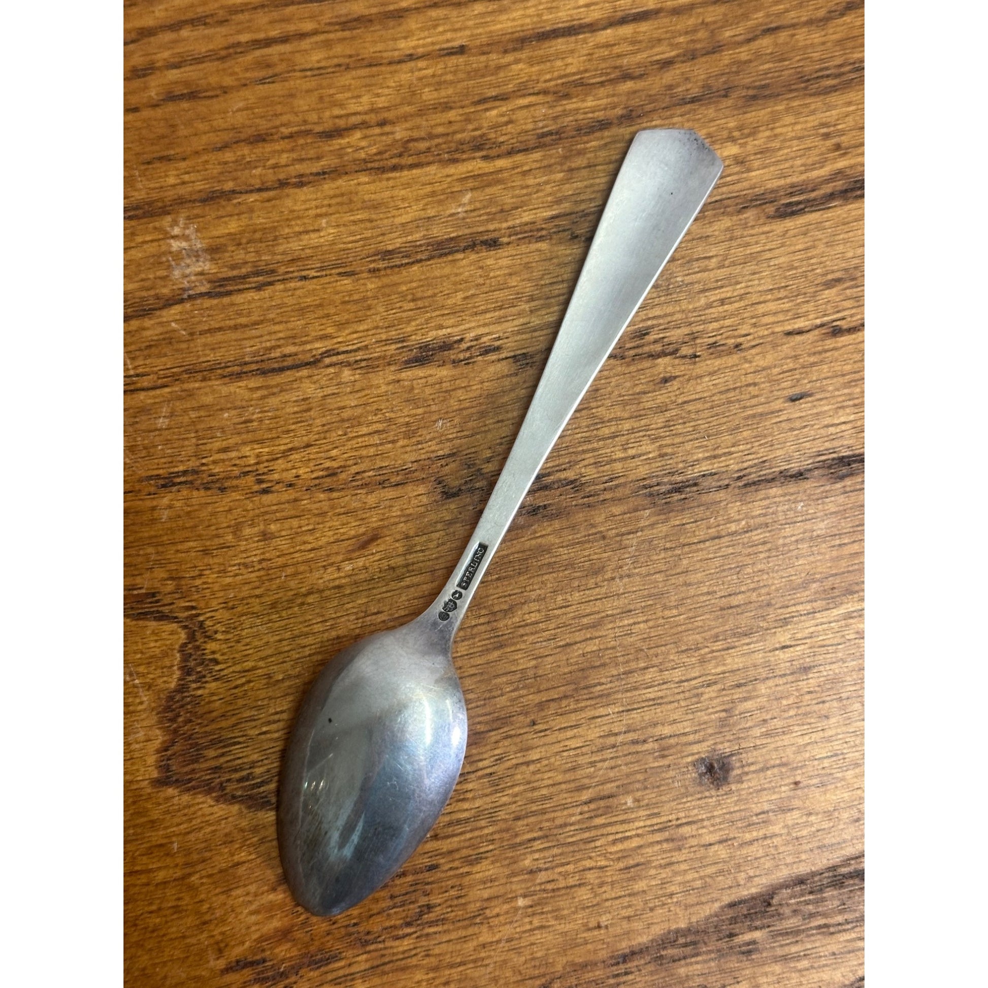 Vintage Peoria Illinois First Congregational Church STERLING Silver Spoon