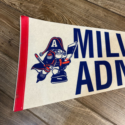 MILWAUKEE ADMIRALS HOCKEY FULL SIZE  30" PENNANT NHL WISCONSIN