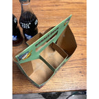 RARE Vintage 1959 Disney Donald Duck Lime Cola Soda Carrier w/ 6 Bottles - MINT