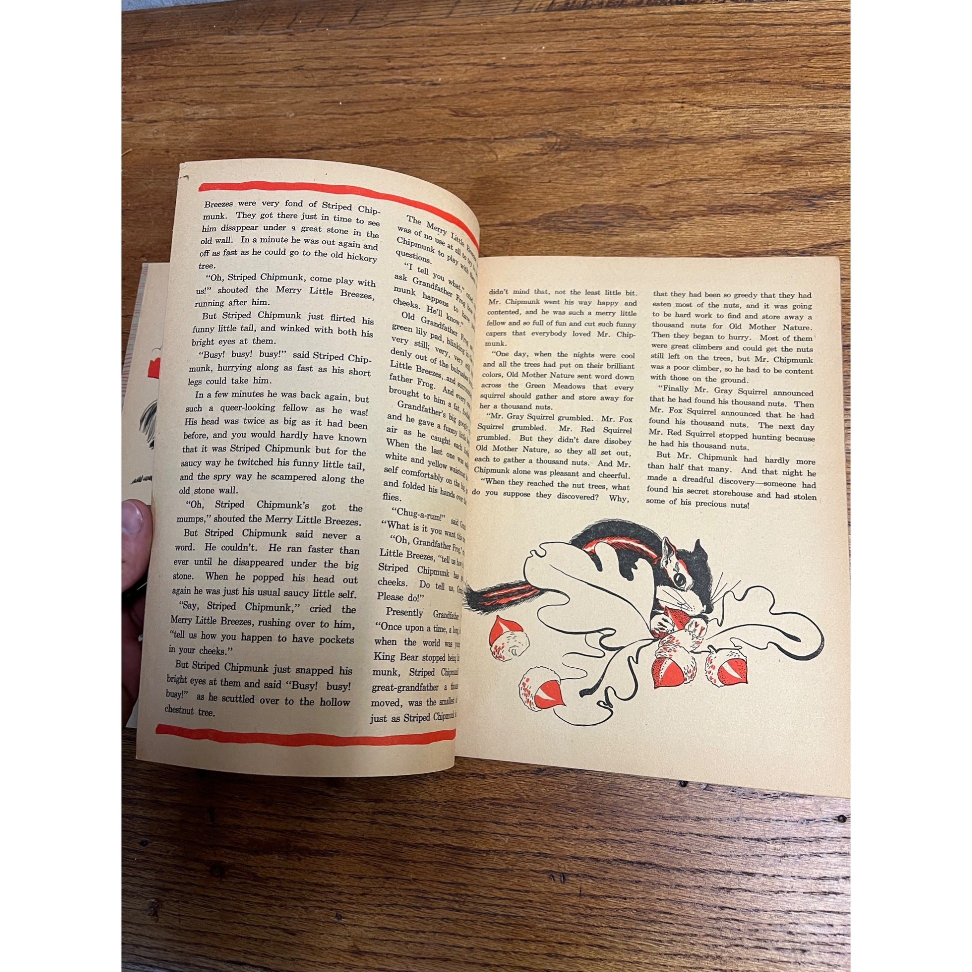 Vintage 1944 Why Peter Rabbits Ears Are Long Read & Color Story Book