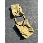 Pair of Original WWII US Army Medic Pouch Bags Saddle Bag Vintage WW2