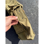 Pair of Original WWII US Army Medic Pouch Bags Saddle Bag Vintage WW2