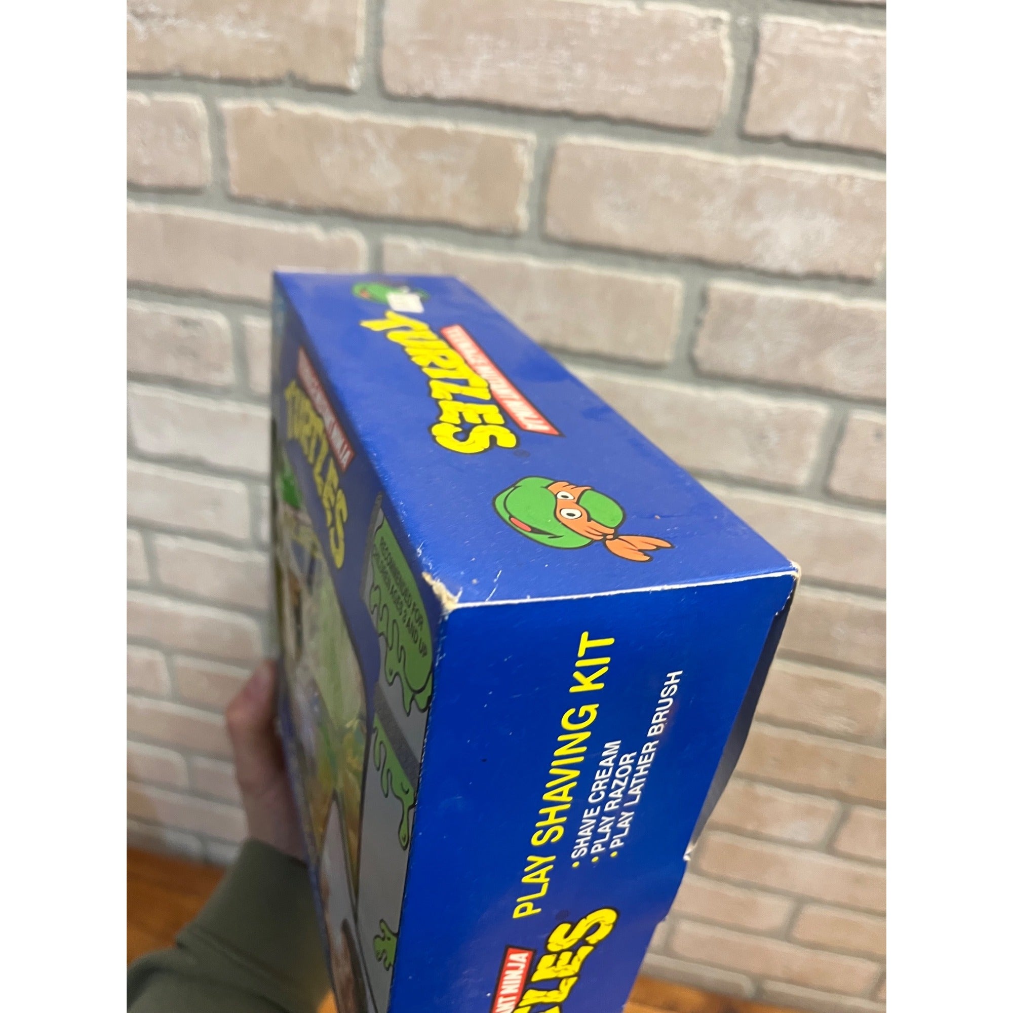 Vintage TMNT Teenage Mutant Ninja Turtles ~ Play Shaving Kit ~ Kid Care 1992