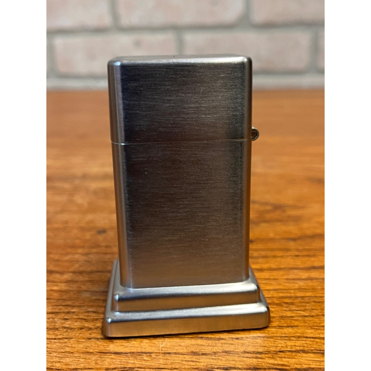 Vintage Zippo Peck Meat Packing Corporation Milwaukee Table Lighter Advertising