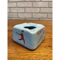 Vintage Scarce Gibleys London Gin Scotch Whiskey Advertising Ceramic Ashtray