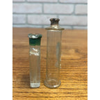 Antique La France Rose Colgate Perfume Sample Bottle Miniature Glass Vanity Lot