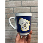 1970s Milwaukee Brewers Barrel Man Maxwell House Coffee Mug Cup Baseball