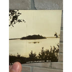 Vintage Crawling Stone Lake Lac Du Flambeau Wisconsin Wis RPPC Photo Postcard