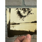 Vintage Crawling Stone Lake Lac Du Flambeau Wisconsin Wis RPPC Photo Postcard