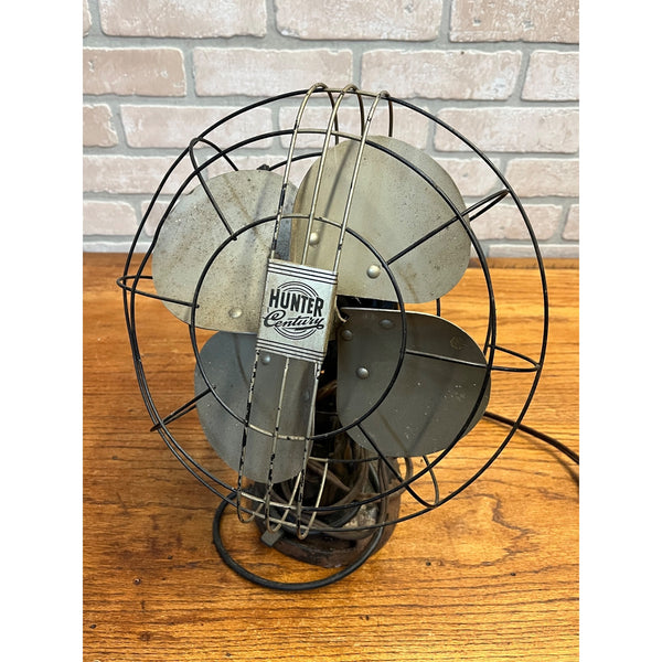 Vintage Hunter Century 11" Electric Fan Model 601 Oscillating  - Working