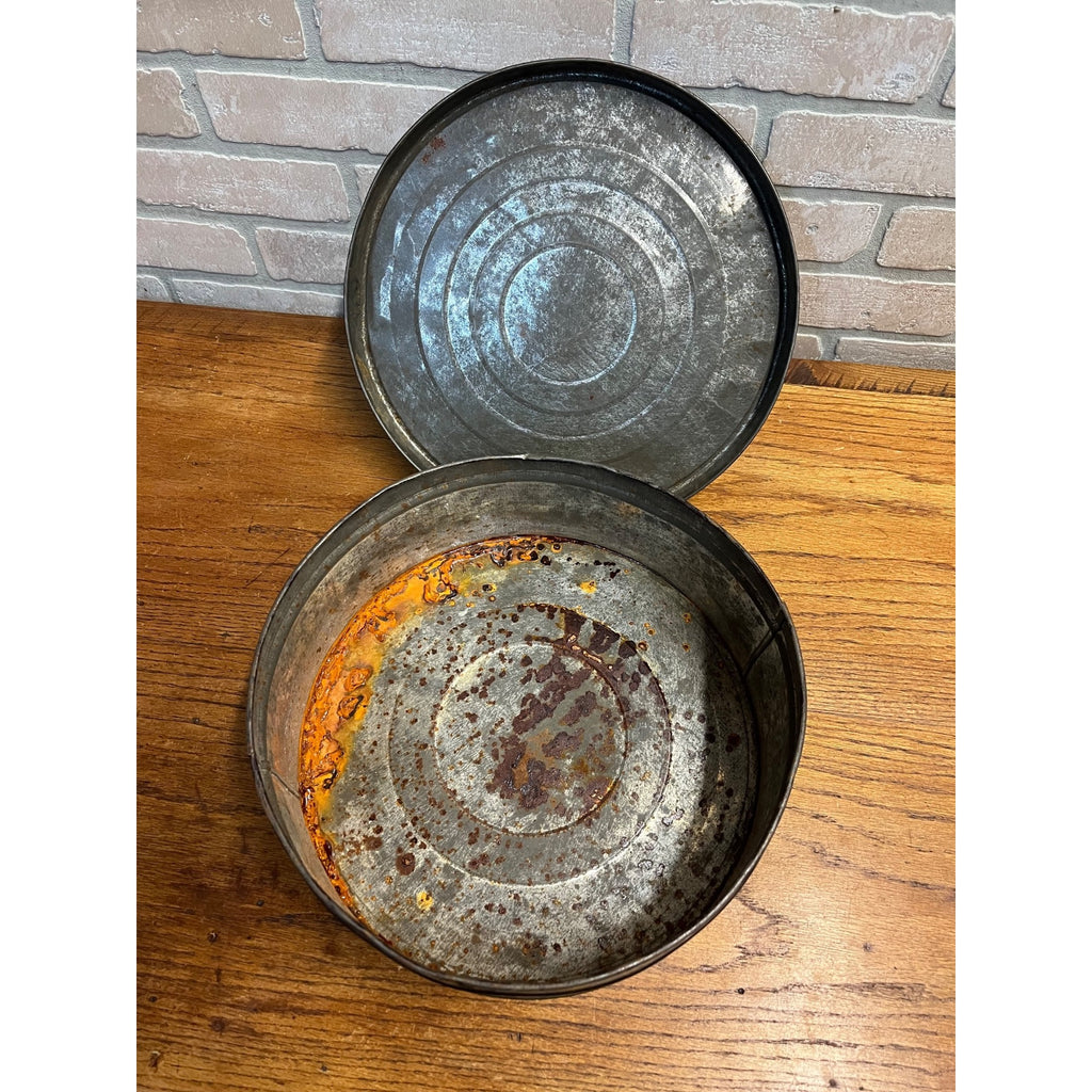 Vintage 12" Diameter Hershey's Chocolate and Cocoa Advertising Food Tin