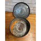 Vintage 12" Diameter Hershey's Chocolate and Cocoa Advertising Food Tin