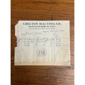 Chilton Wisconsin Invoice Letterheads Meili Ford Malting Co Brewery