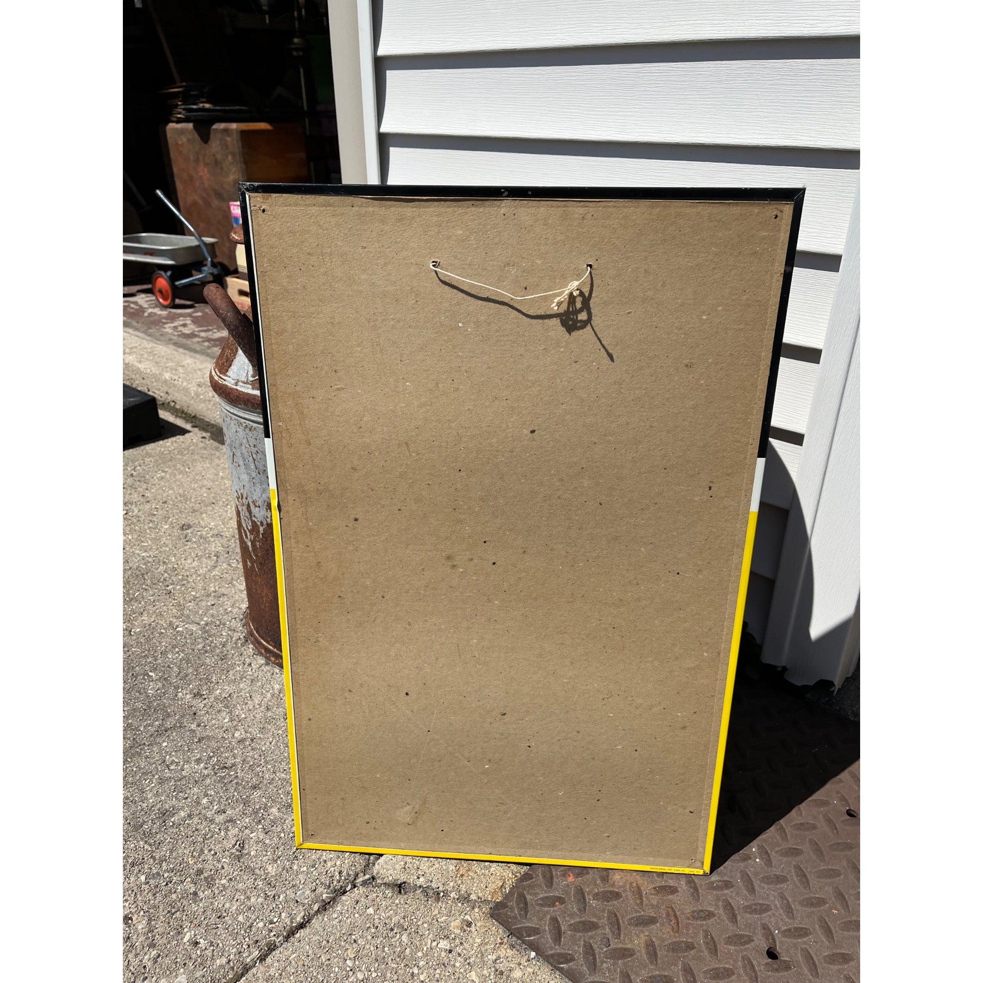 Vintage Pabst Blue Ribbon Beer Waiter Menu Board Advertising Sign