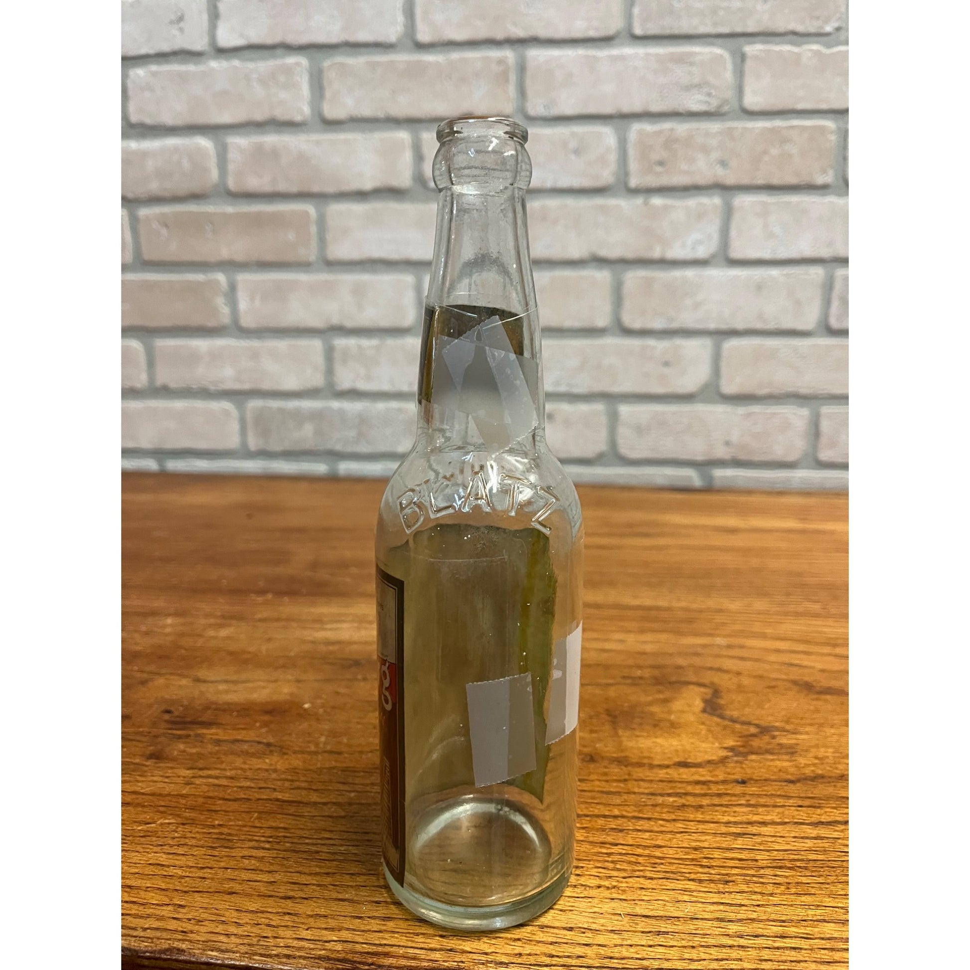 Vintage Blatz Old Heidelberg Beer IRTP Label Bottle Milwaukee 12oz Embossed