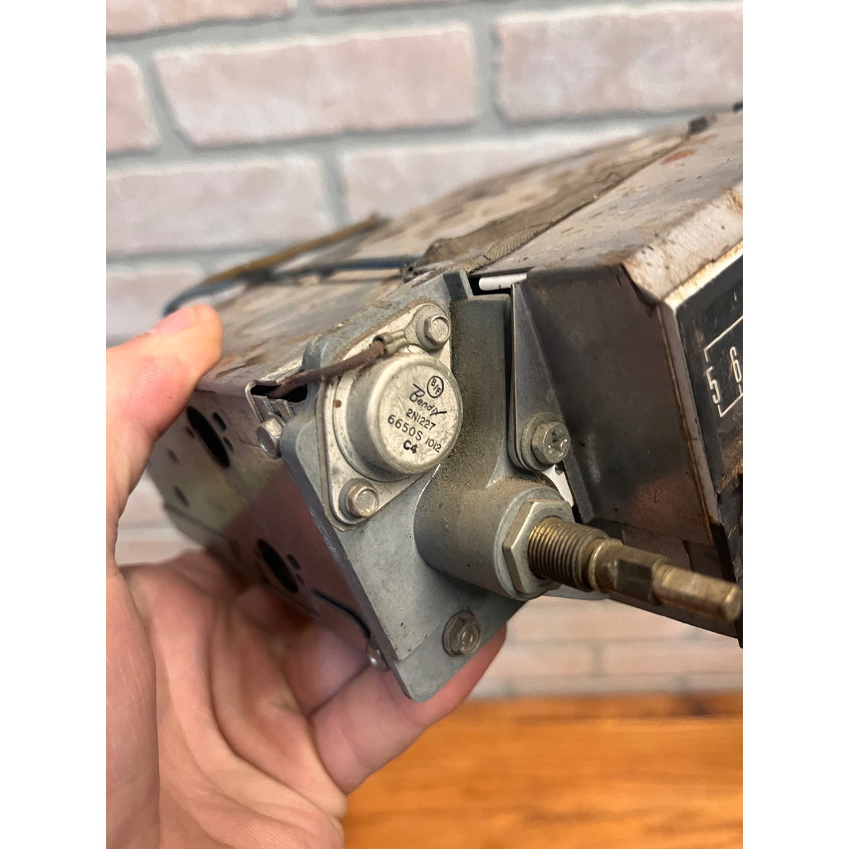 Mercury FoMoCo Push Button Radio 1967 7TBM Untested Monterey Montclair Park Lane Marquis