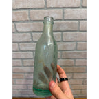 1900s Aqua Strum Bros Bottling Co Wi Soda Bottle Port Washington Wisconsin 8oz