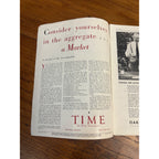 Time Weekly Magazine - Paul Von Hindenburg - July 27, 1931 - Original