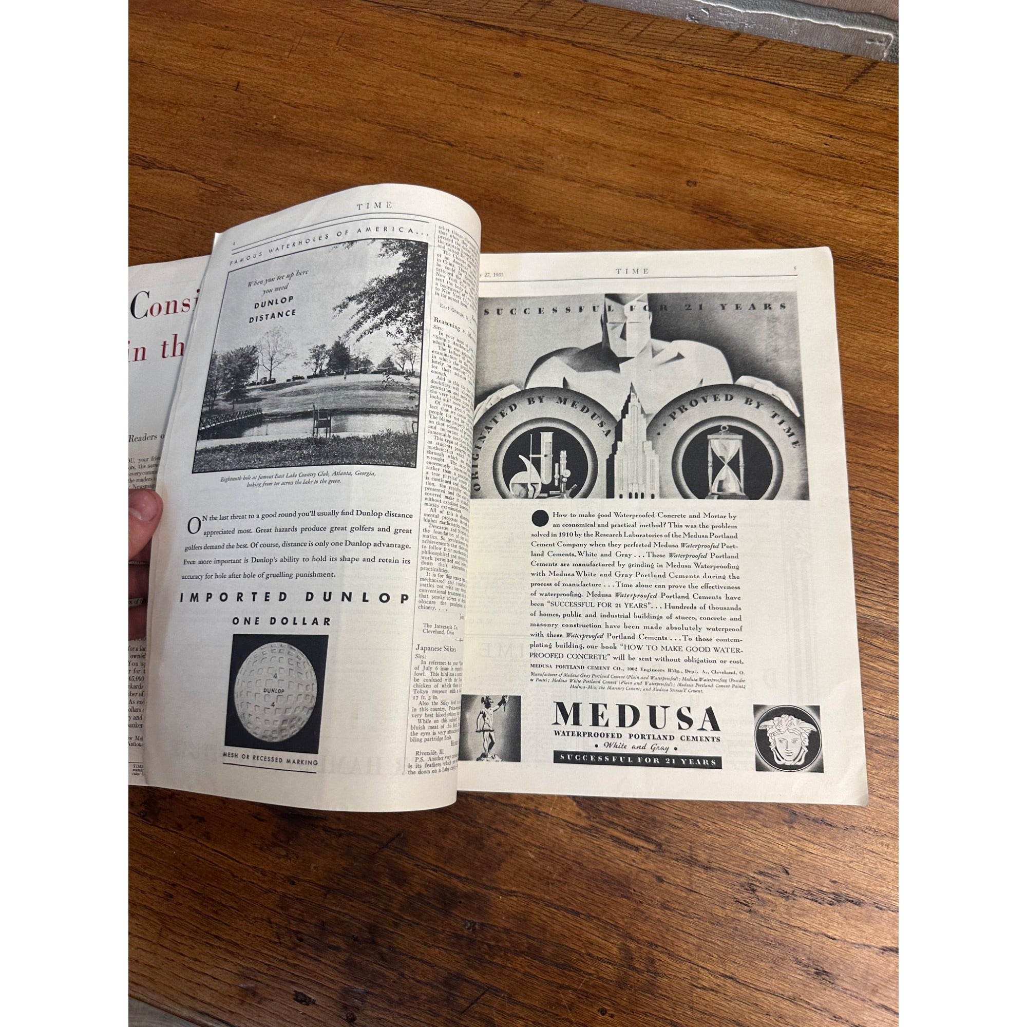 Time Weekly Magazine - Paul Von Hindenburg - July 27, 1931 - Original