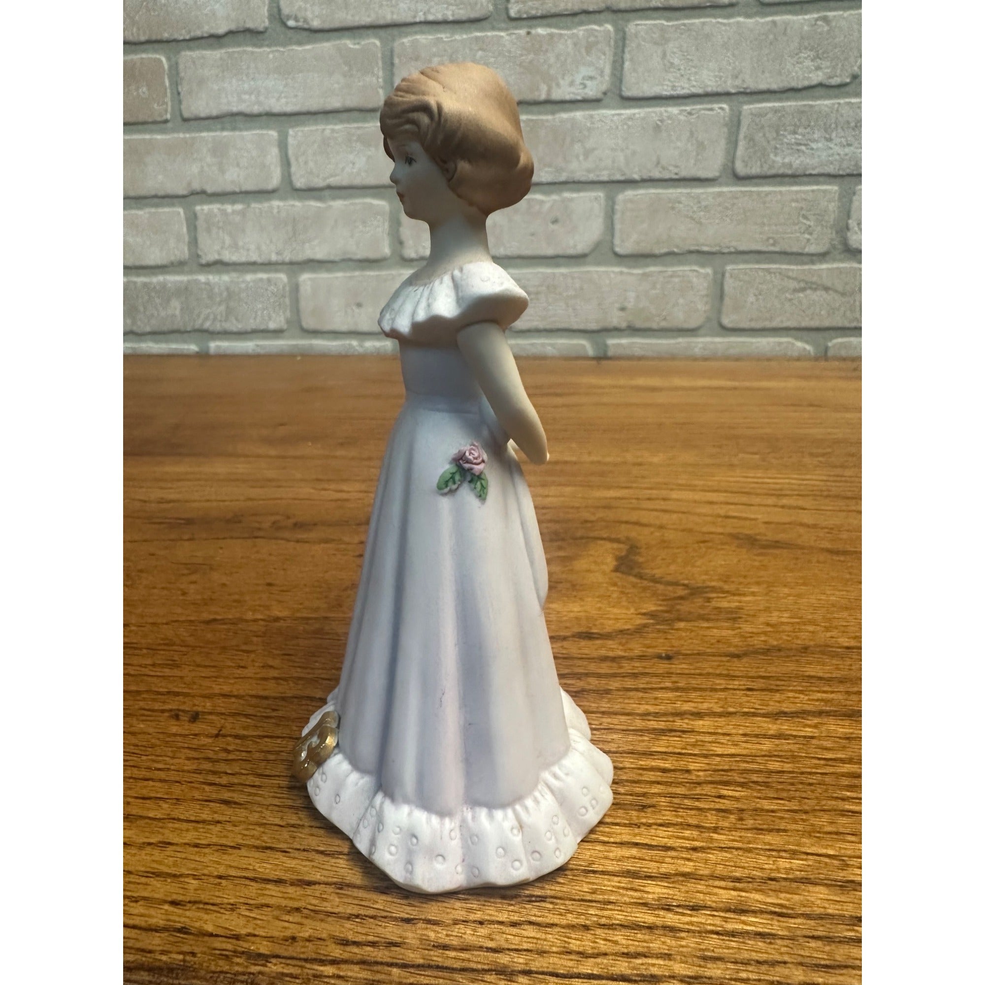 Vintage Growing Up Birthday Girls ENESCO 1982 Sweet 13 6.25"" Tall Girl Figurine
