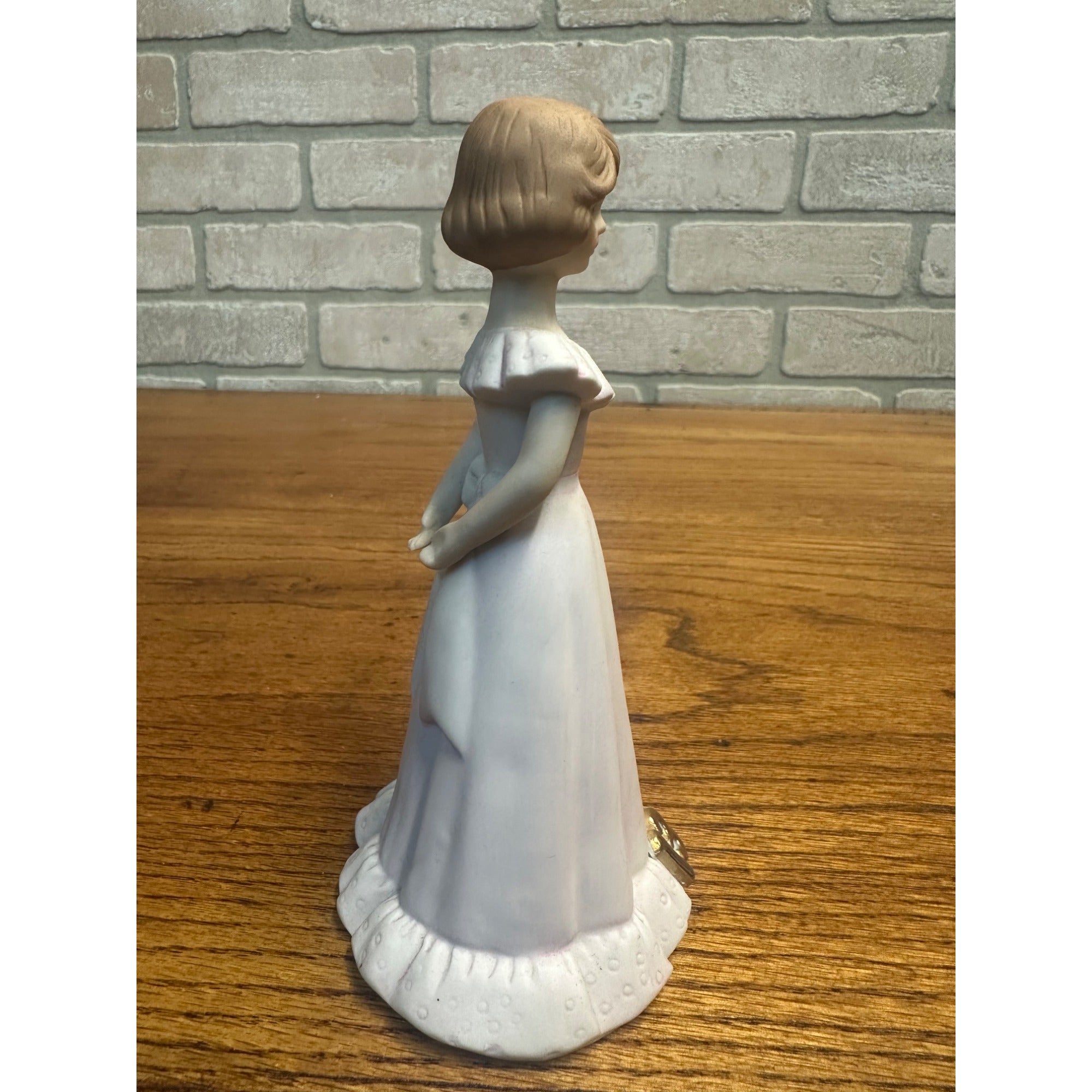 Vintage Growing Up Birthday Girls ENESCO 1982 Sweet 13 6.25"" Tall Girl Figurine