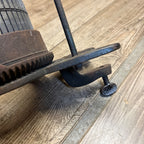 Gearhart 1908 Sock Making Machine-Cast Iron-Very Heavy-Black-Sold as Shown