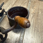 Gearhart 1908 Sock Making Machine-Cast Iron-Very Heavy-Black-Sold as Shown