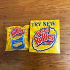 1998 Sample Frito Lays Promo Baked Ruffles Potato Chips W/ Bag and Box