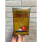 Vintage 1931 Germania Herb Tea Loose Tea Sealed Original Box Advertising