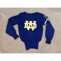 Vintage 1950s Wisconsin Dells Chiefs Varsity Letterman Sweater Indian Patch Wool