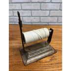 Antique General Store String Holder w/ Cutter Countertop Mercantile Cast Iron