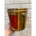 Vintage Swift's Premium Kettle Rendered Pure Lard Bucket Tin Pail Advertising