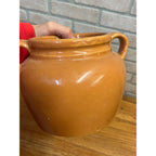 Vintage Wanamingo MN Lumber Yard Helleckson Yard Advertising Stoneware Bena Pot