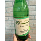 Ritter's Beverages Paper Label Bottle Sour Mix Cedarburg Wis Soda Bottle
