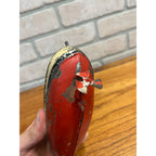 Antique c1910 German Tin Toy Windup Boat Ship Carette or Bing Clockwork