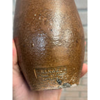 Vintage Olive Oil Bottle Handmade Pottery Rangel R Oliveira DeAzemeis Portugal