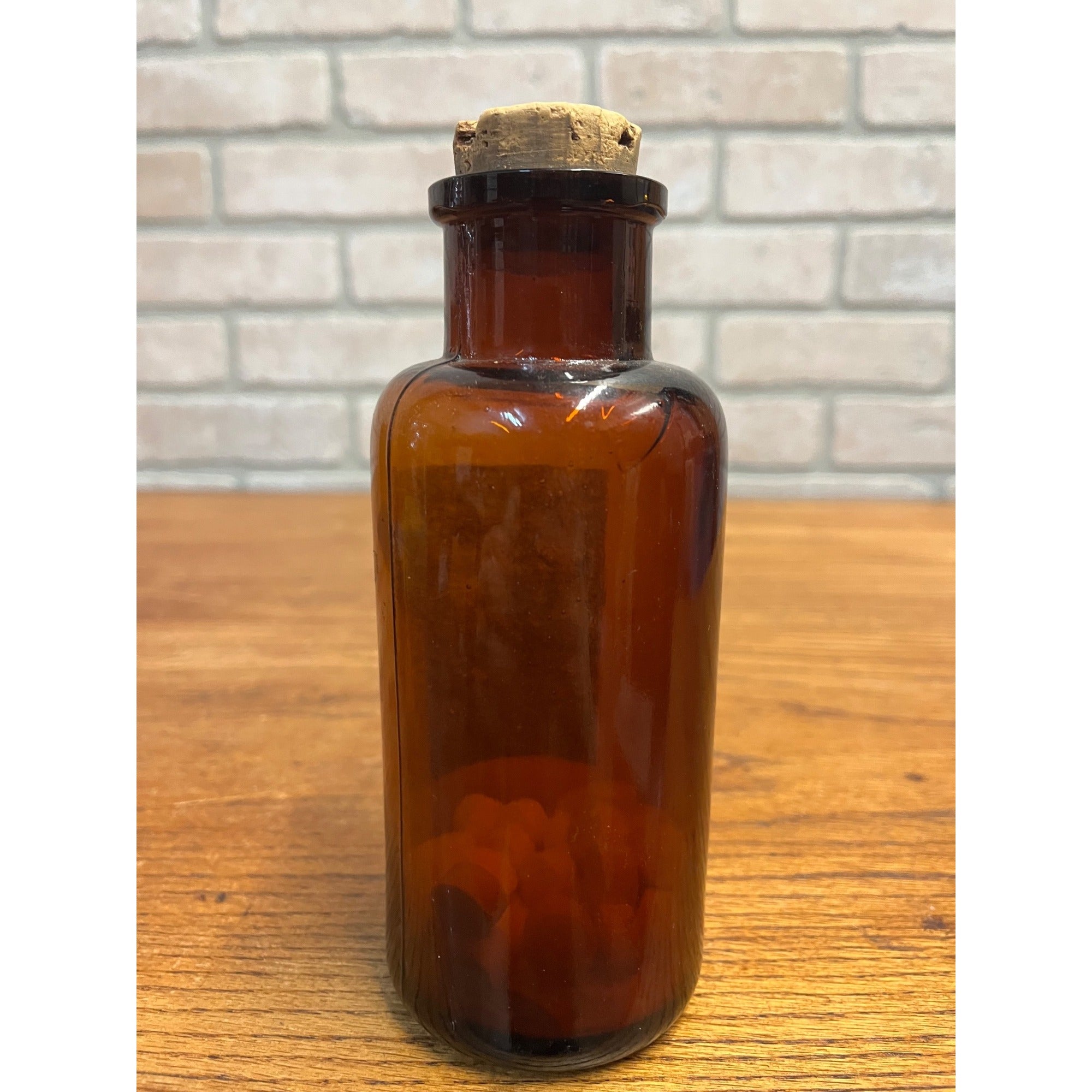 Antique Vintage Kremers Urban Pharmacy Medicine Bottle Amber Glass Milwaukee Wis