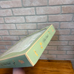 Vintage Sears Roebuck Baby Blanket NOS NEW Animals Fish Green 36x50 Deadstock