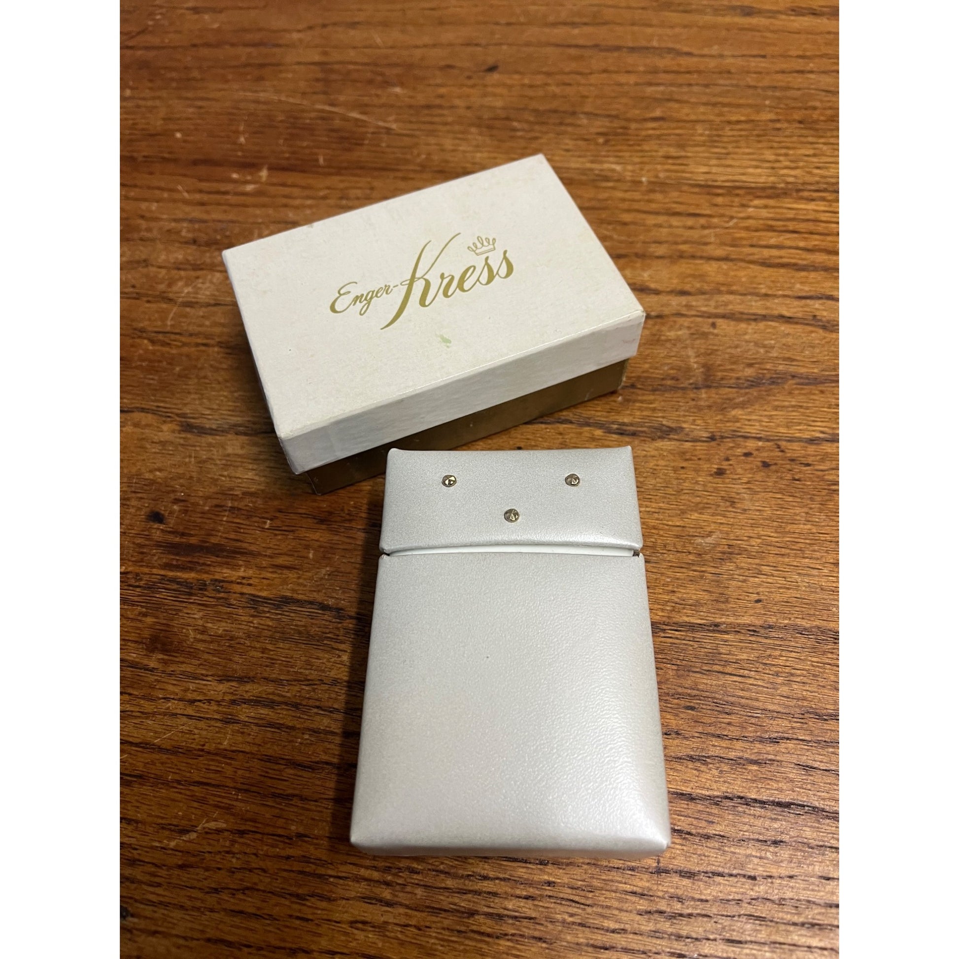 Vintage 1950s Enger-Kress Heritage Cigarette Case Holder NOS w/ Box Cowhide