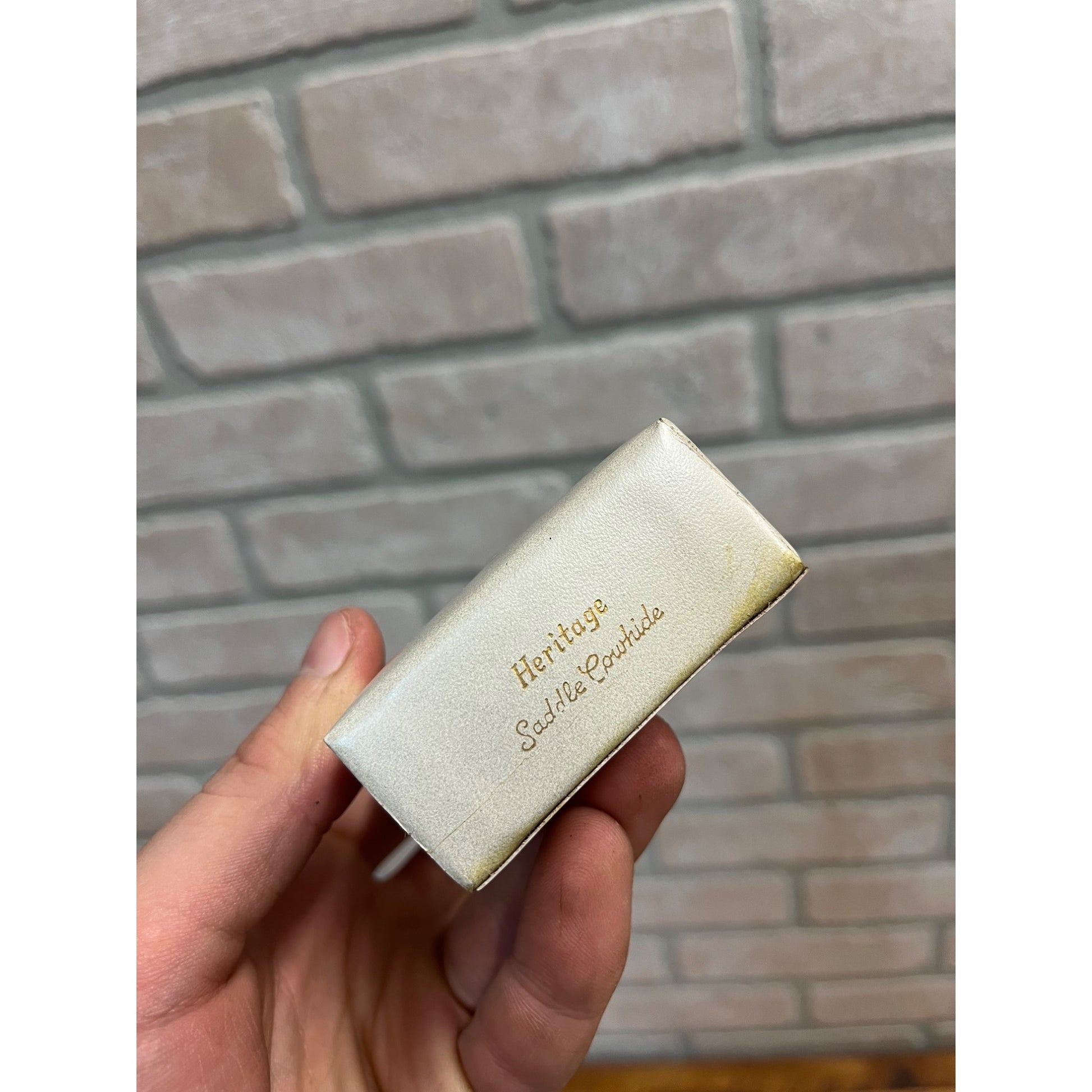 Vintage 1950s Enger-Kress Heritage Cigarette Case Holder NOS w/ Box Cowhide